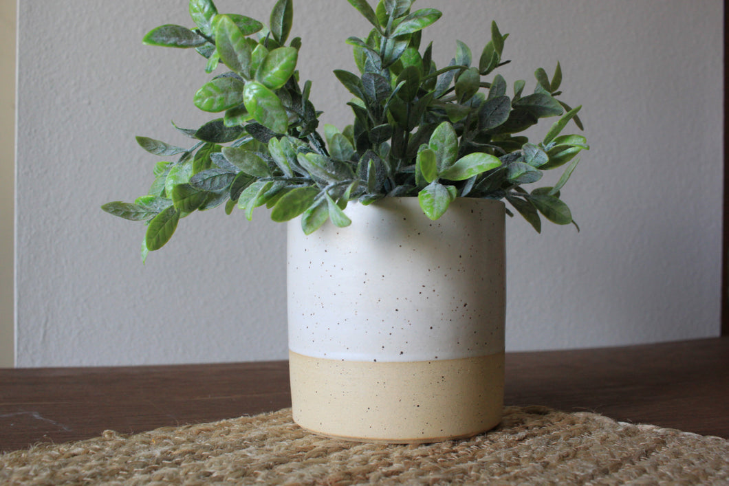 Natural Dipped Planter