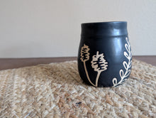 Load image into Gallery viewer, Mug - Black Botanical