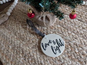 Love & Light Ornament
