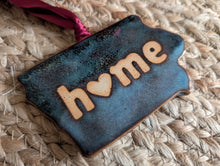 Load image into Gallery viewer, Home Ornament with Heart - Dark Blue