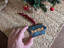 Load image into Gallery viewer, Home Ornament with Heart - Dark Blue