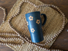 Load image into Gallery viewer, Travel Mug - Blue Flowers