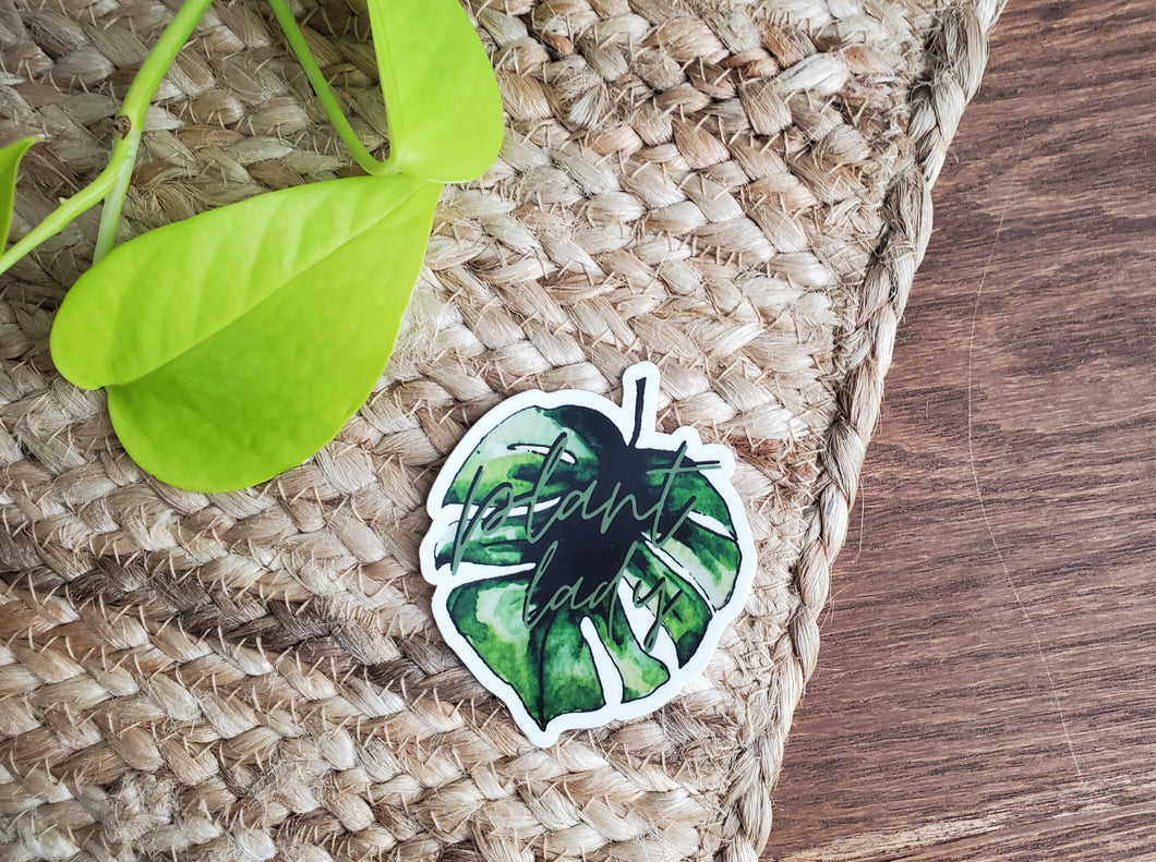 Plant Lady Sticker