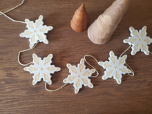 Load image into Gallery viewer, Snowflake Banner