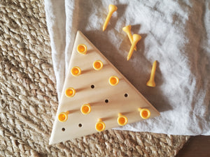 Tricky Triangle Peg Game