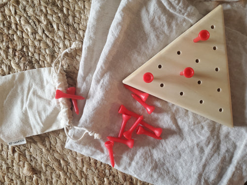 Tricky Triangle Peg Game