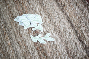 Flannel Feather Sticker - Flannel Feather