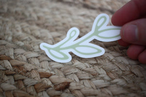 Flannel Feather Sticker - Flannel Feather