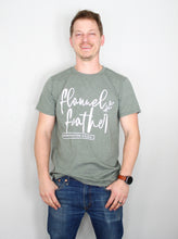 Load image into Gallery viewer, Short Sleeve Flannel Feather Shirt - Flannel Feather